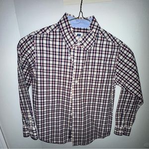 JANIE and JACK boys button down size 5 like new worn once for holiday pics